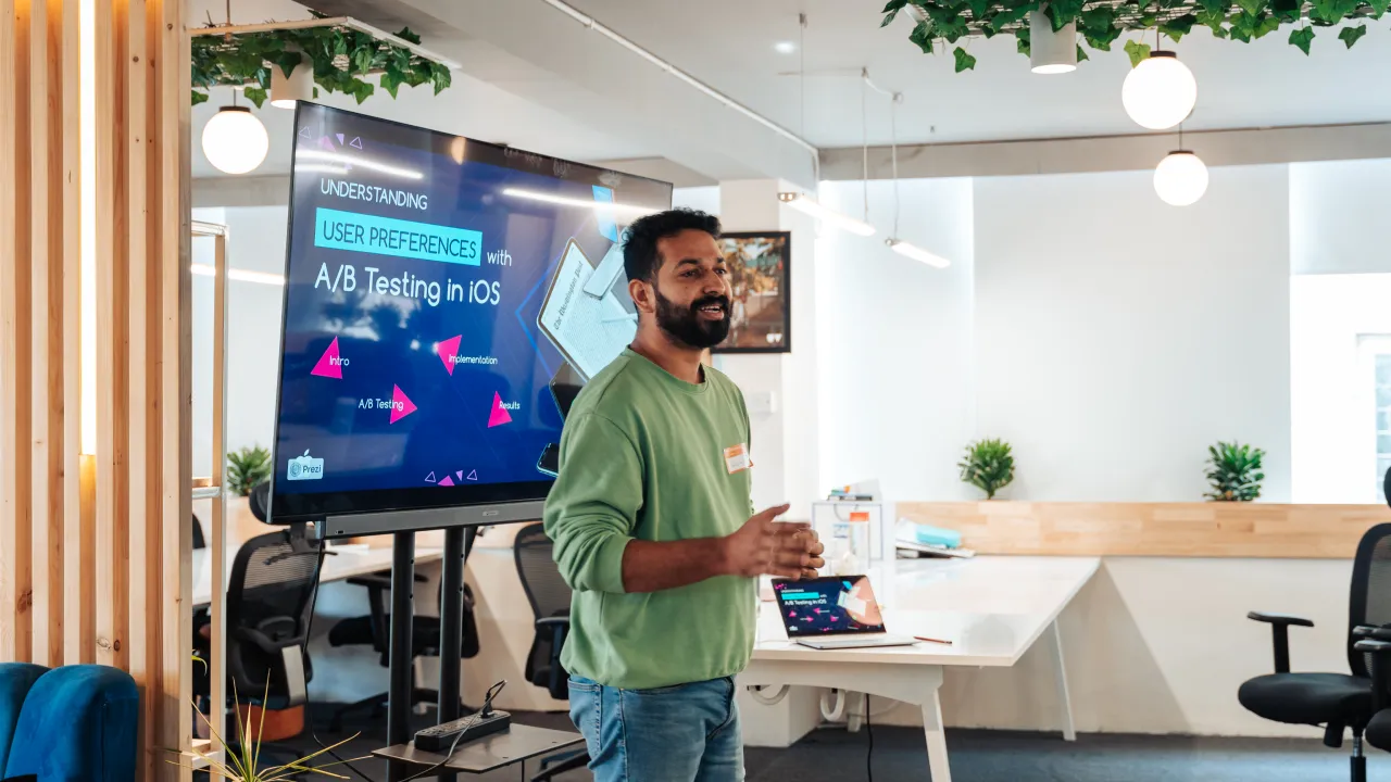 Bangalore Swift Anytime meetup, December 2022, photo 6
